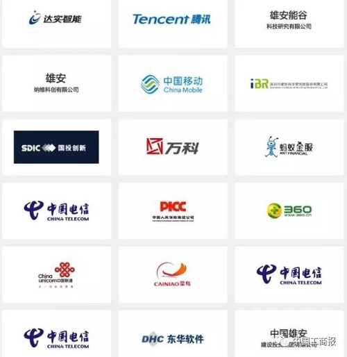 阿里巴巴、騰訊、百度、京東金融、360奇虎、深圳光啟、國(guó)開(kāi)投、中國(guó)電信、中國(guó)人保等48家企業(yè)